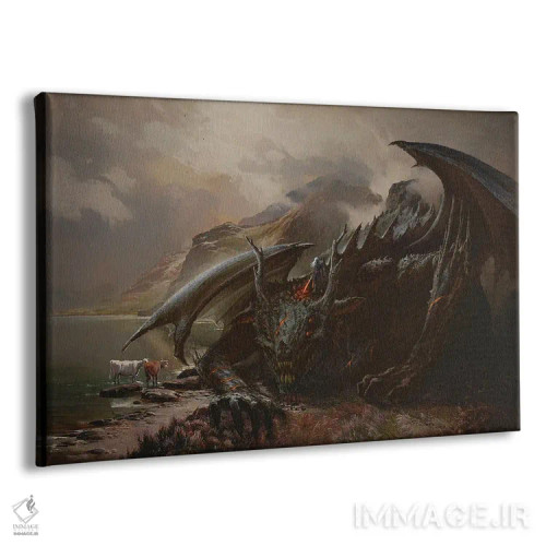 تابلو ویچر (عنوان بازی/رمان) اثر آرس فانتازیو (نام هنری ـ هنرمند فانتزی) - نمای پرسپکتیو محصول