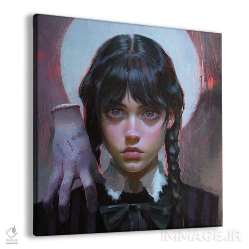 تابلو چهارشنبه اثر آرس فانتازیو (نام هنری ـ هنرمند فانتزی) - نمای پرسپکتیو محصول