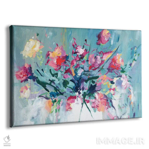 تابلو جرأت شکوفا شدن اثر امیره رحیم - نمای پرسپکتیو محصول