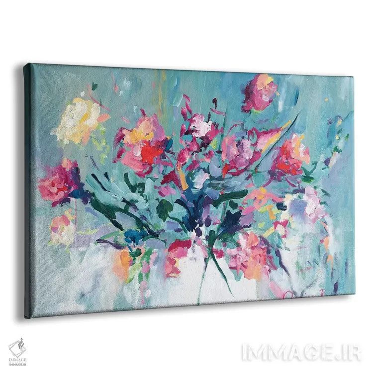 تابلو جرأت شکوفا شدن اثر امیره رحیم - نمای پرسپکتیو محصول