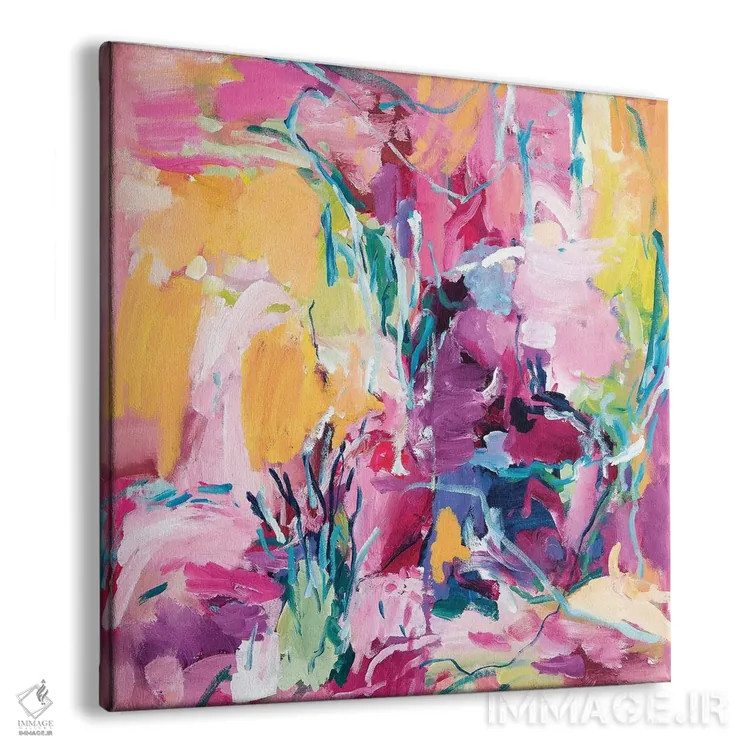 تابلو باغ اثر امیره رحیم - نمای پرسپکتیو محصول