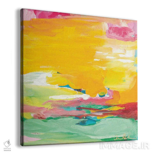 تابلو غروب اثر امیره رحیم - نمای پرسپکتیو محصول