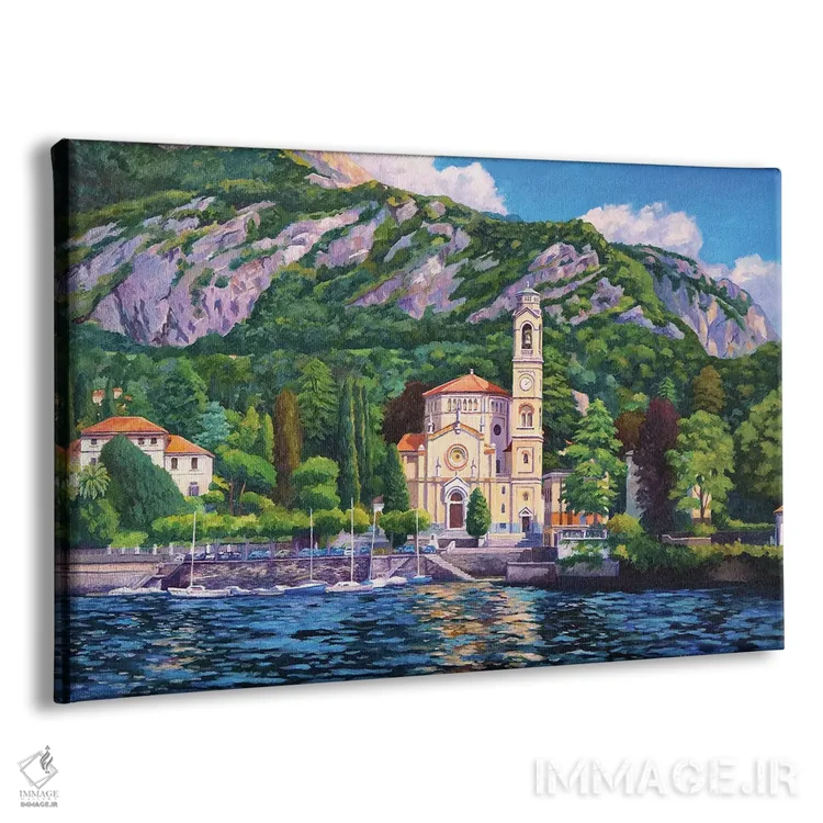 تابلو ترمتزو (مکان ایتالیا) اثر جان کلارک - نمای پرسپکتیو محصول