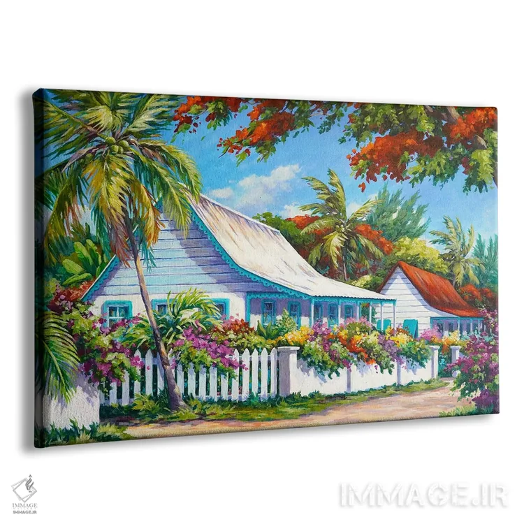 تابلو رنگهای تابستانی ۲۰۲۱ اثر جان کلارک - نمای پرسپکتیو محصول