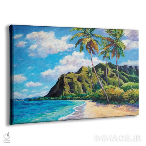 تابلو ساحل کاااوا اثر جان کلارک - نمای پرسپکتیو محصول