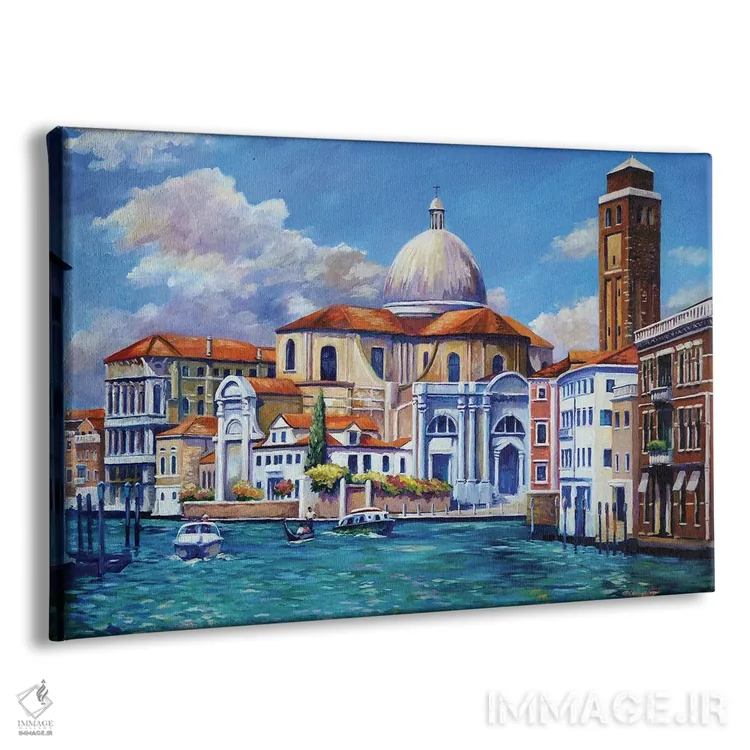تابلو سانتا ماریا دلا سالوته (ایتالیا) اثر جان کلارک - نمای پرسپکتیو محصول