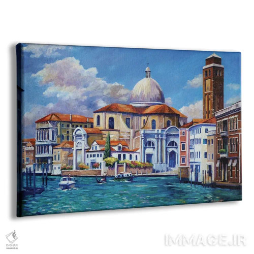 تابلو سانتا ماریا دلا سالوته (ایتالیا) اثر جان کلارک - نمای پرسپکتیو محصول