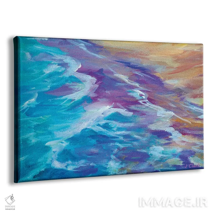 تابلو خط آب اثر جان کلارک - نمای پرسپکتیو محصول