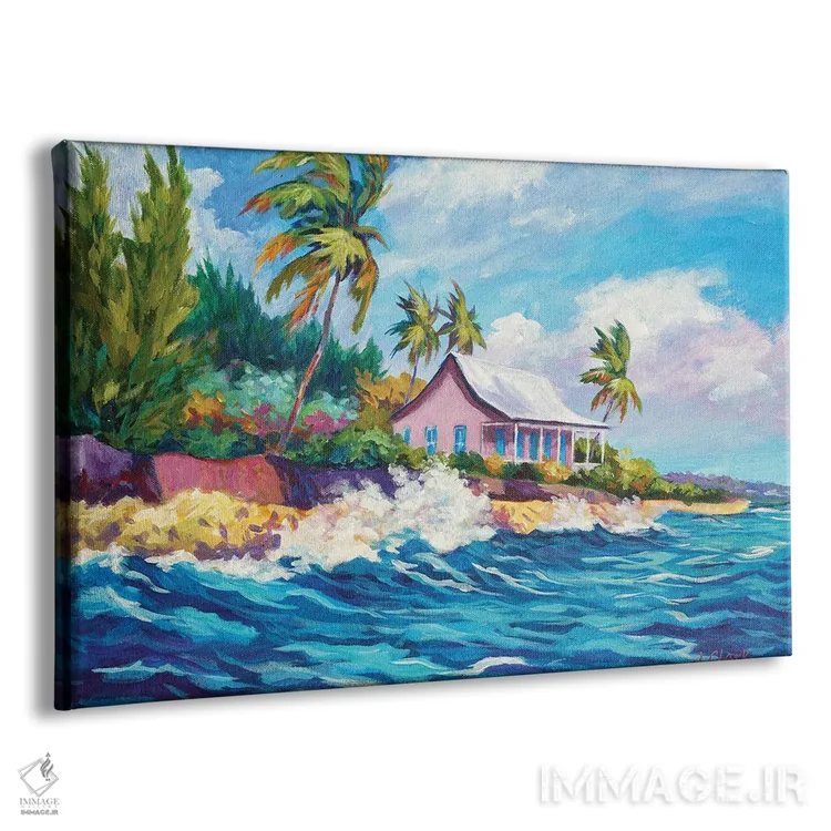 تابلو کلبه در پراسپکت ریف اثر جان کلارک - نمای پرسپکتیو محصول