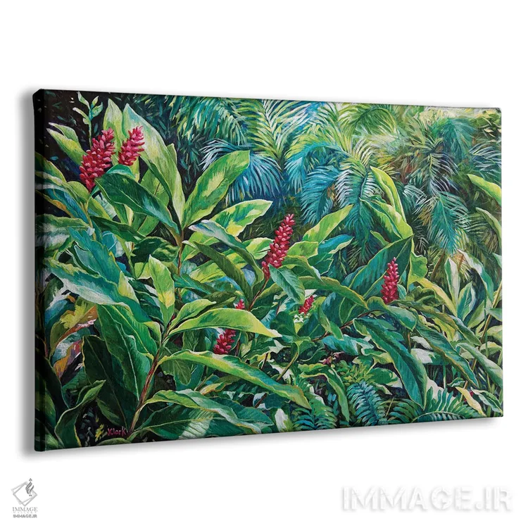 تابلو جنگل اثر جان کلارک - نمای پرسپکتیو محصول