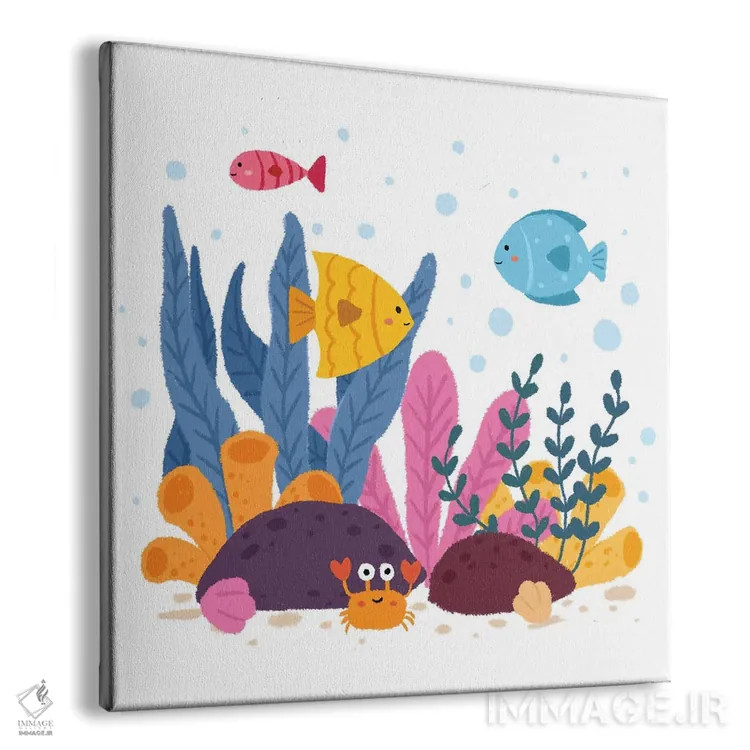 تابلو روز جهانی اقیانوسها اثر آرت میرانو - نمای پرسپکتیو محصول