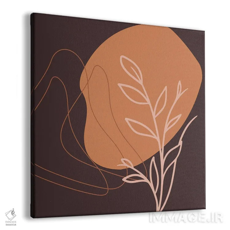 تابلو سبک مینیمال بوهویی ۱ اثر آرت میرانو - نمای پرسپکتیو محصول