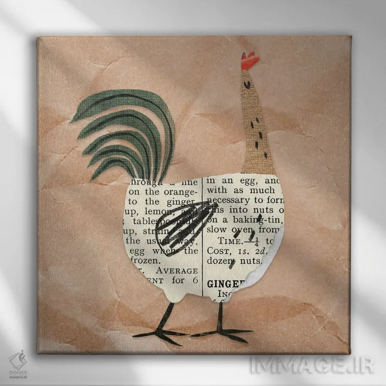 تابلو برای اتاق کودک شماره ۸ اثر آرت میرانو - نمای روبهرو روی دیوار