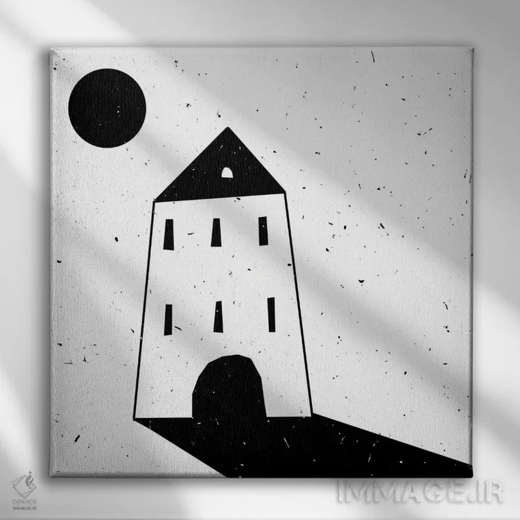 تابلو صبح اثر آرت میرانو - نمای روبهرو روی دیوار
