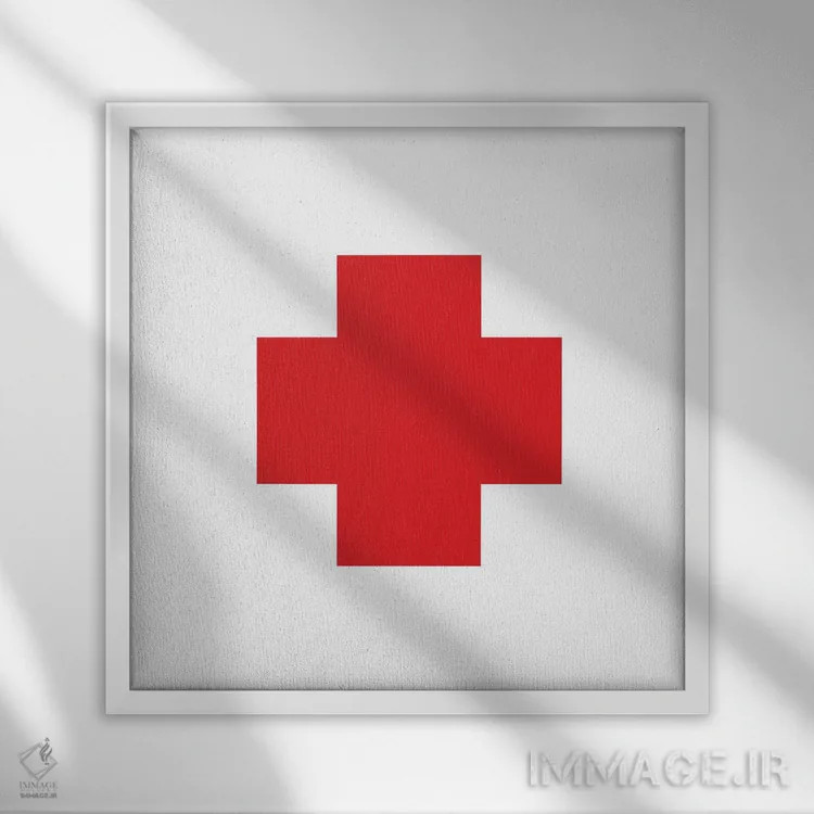 تابلو آنژلو اثر آرت میرانو - نمای قابدار سفید