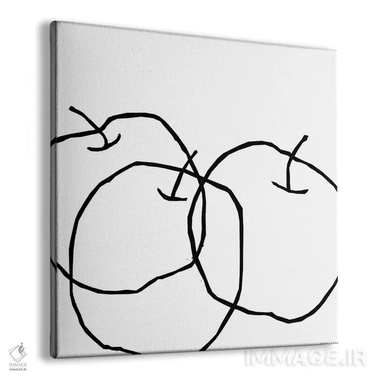 تابلو سیبها اثر آرت میرانو - نمای پرسپکتیو محصول