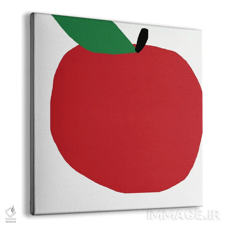 تابلو سیب قرمز اثر آرت میرانو - نمای پرسپکتیو محصول