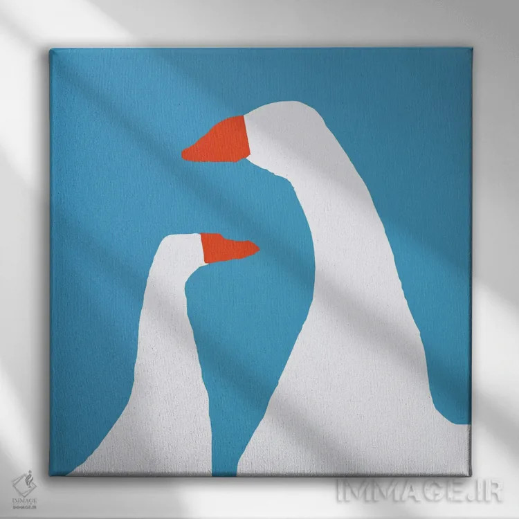 تابلو بینیهای قرمز اثر آرت میرانو - نمای روبهرو روی دیوار