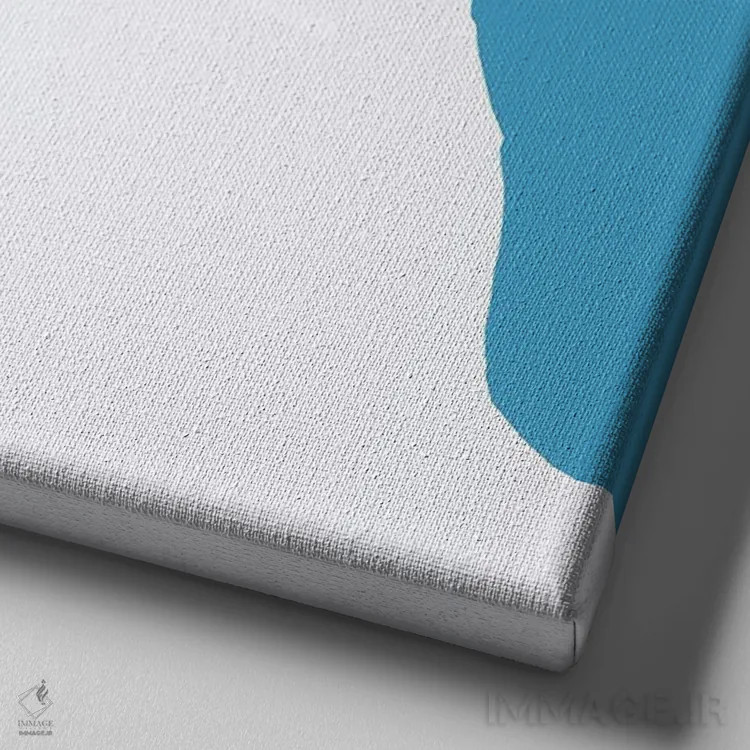 تابلو بینیهای قرمز اثر آرت میرانو - نمای نزدیک بافت بوم