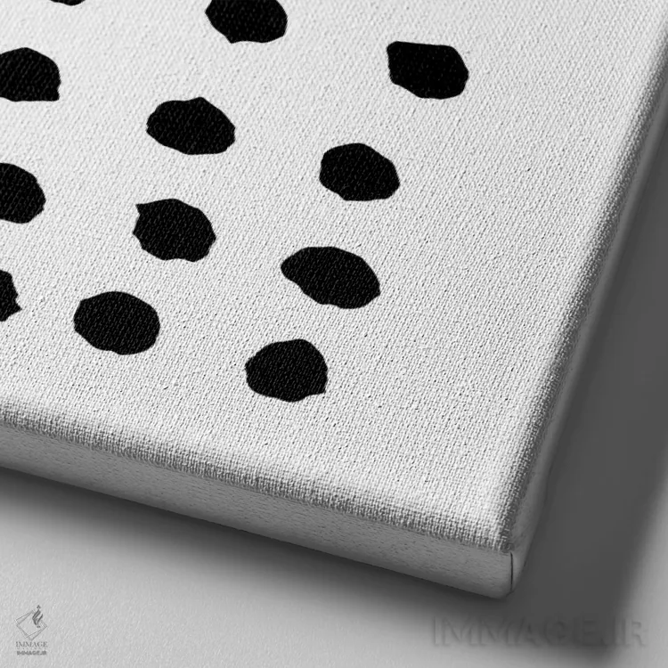 تابلو رومن اثر آرت میرانو - نمای نزدیک بافت بوم