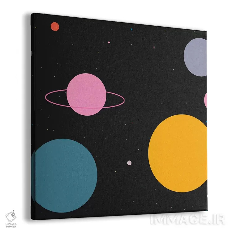 تابلو فضا اثر آرت میرانو - نمای پرسپکتیو محصول