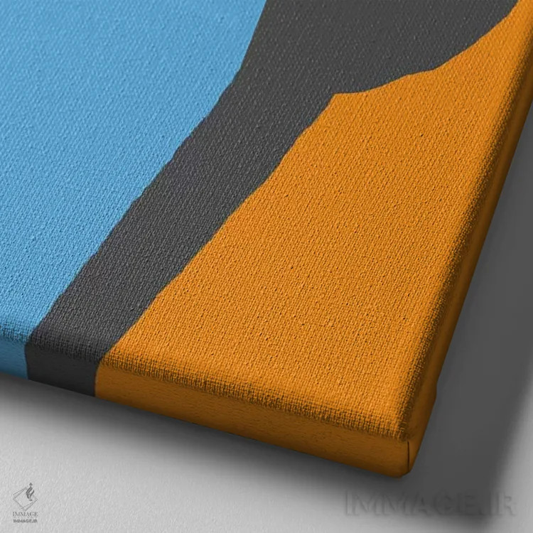 تابلو ظرف شیر اثر آرت میرانو - نمای نزدیک بافت بوم