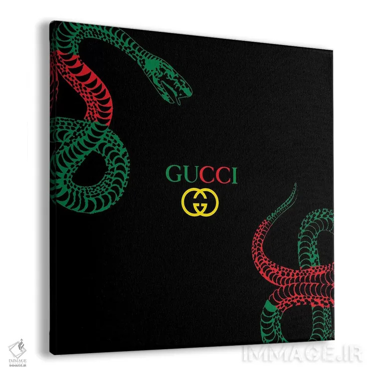 تابلو اسنک گوچی اثر آرت میرانو - نمای پرسپکتیو محصول