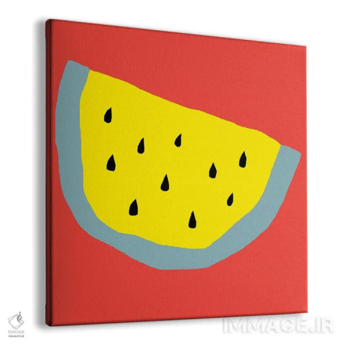 تابلو هندوانه زرد اثر آرت میرانو - نمای پرسپکتیو محصول