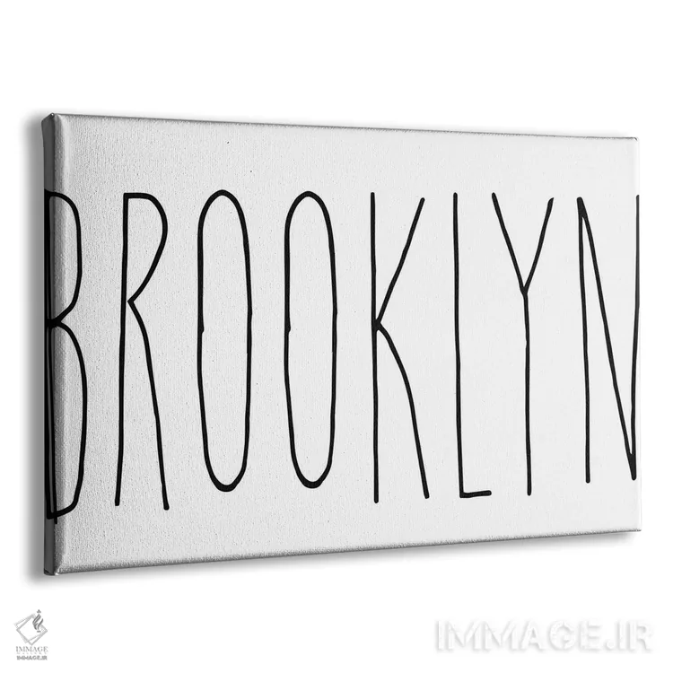 تابلو بروکلین اثر آرت میرانو - نمای پرسپکتیو محصول