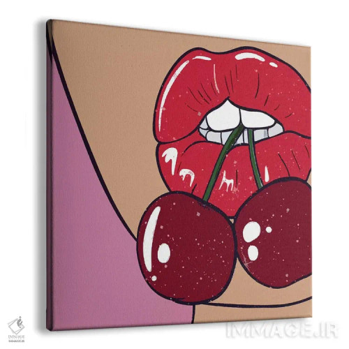 تابلو گیلاس شیرین اثر آرت میرانو - نمای پرسپکتیو محصول