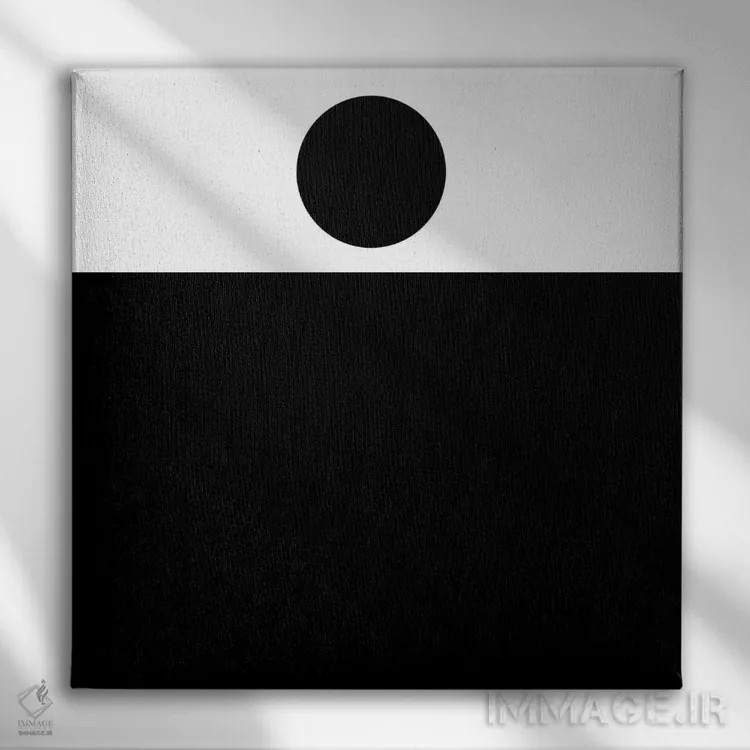 تابلو دریای سیاه اثر آرت میرانو - نمای روبهرو روی دیوار