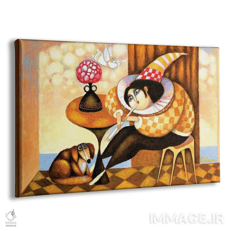 تابلو الهام اثر آرت میرانو - نمای پرسپکتیو محصول