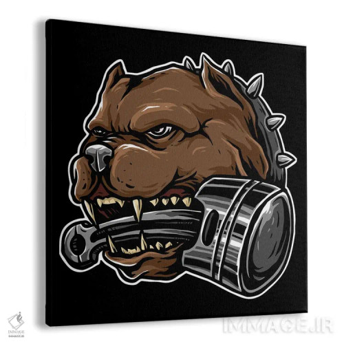 تابلو سگ بزرگ اثر آرت میرانو - نمای پرسپکتیو محصول