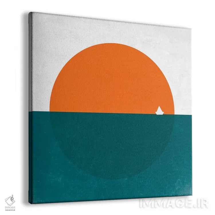 تابلو قایق در ژاپن اثر آرت میرانو - نمای پرسپکتیو محصول