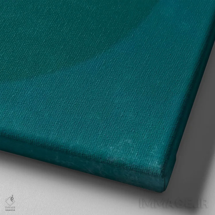 تابلو قایق در ژاپن اثر آرت میرانو - نمای نزدیک بافت بوم