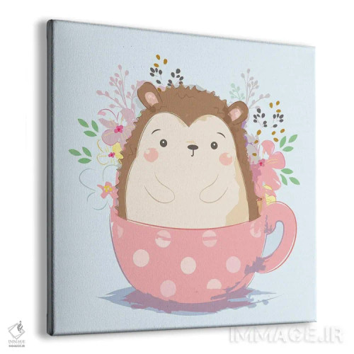 تابلو جوجهتیغی برای اتاق کودک اثر آرت میرانو - نمای پرسپکتیو محصول