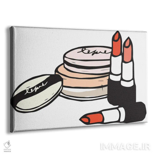 تابلو لوازم آرایشی ۲ اثر آرت میرانو - نمای پرسپکتیو محصول