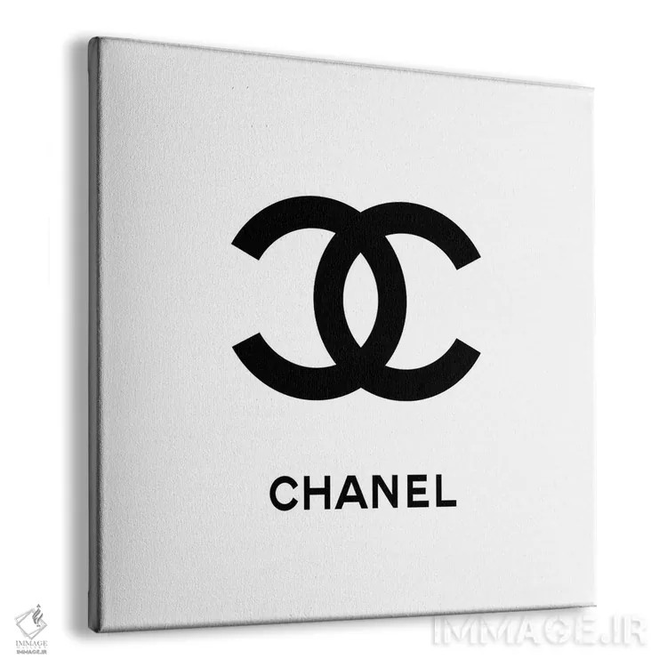 تابلو شنل وایت (نام برند یا رنگ) اثر آرت میرانو - نمای پرسپکتیو محصول