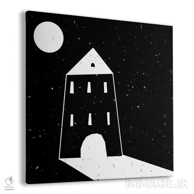 تابلو تاریکی اثر آرت میرانو - نمای پرسپکتیو محصول