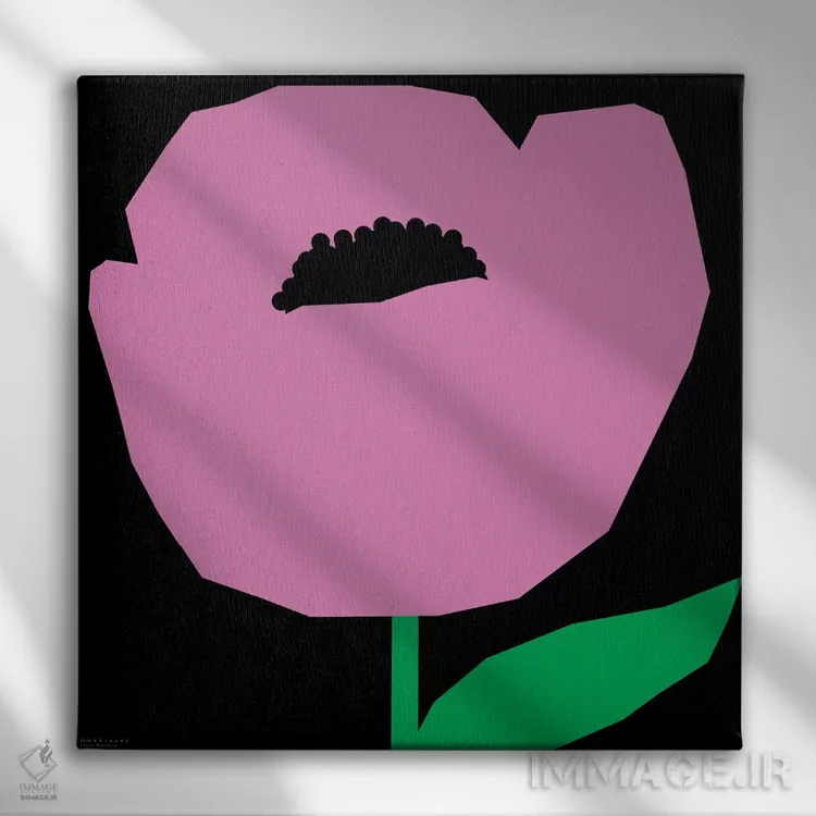 تابلو النا (نام شخص یا طرح) اثر آرت میرانو - نمای روبهرو روی دیوار