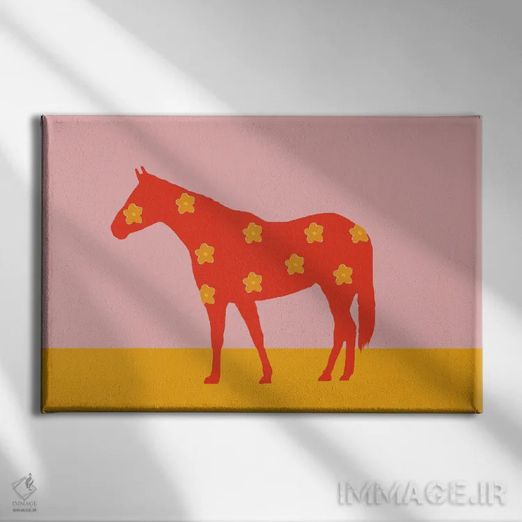 تابلو گردش (چرخش) اثر آرت میرانو - نمای روبهرو روی دیوار