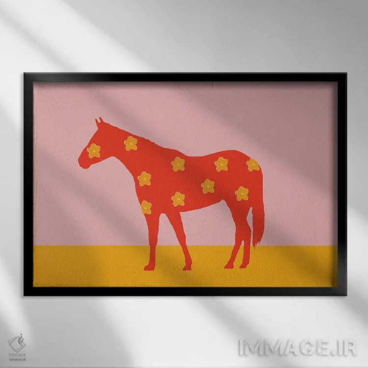 تابلو گردش (چرخش) اثر آرت میرانو - نمای قابدار مشکی