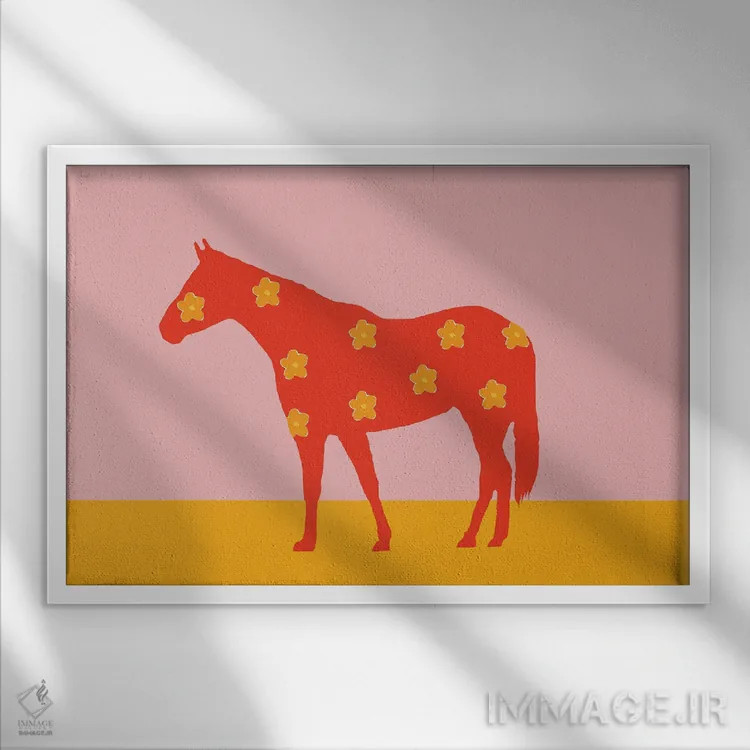 تابلو گردش (چرخش) اثر آرت میرانو - نمای قابدار سفید