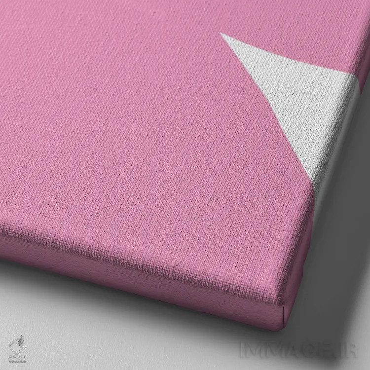 تابلو اما (نام شخص یا طرح) اثر آرت میرانو - نمای نزدیک بافت بوم