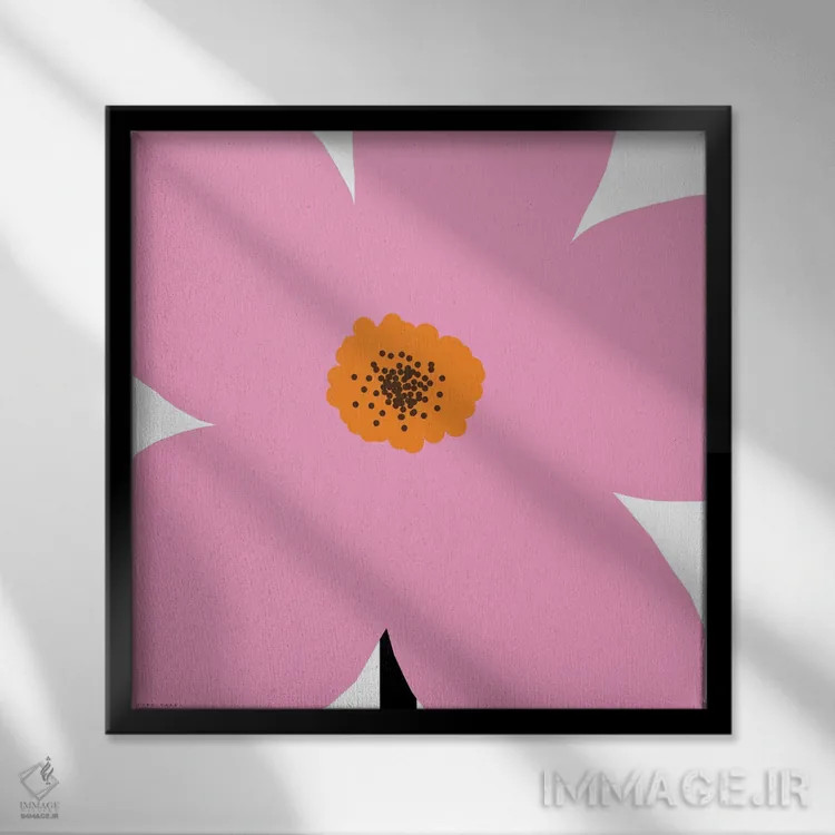 تابلو اما (نام شخص یا طرح) اثر آرت میرانو - نمای قابدار مشکی