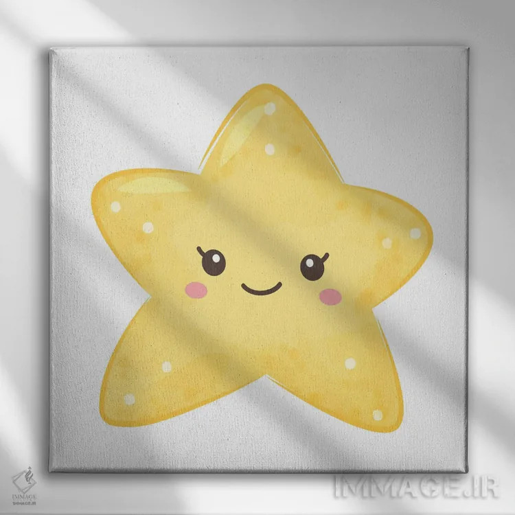 تابلو موجودات دریایی بامزه اثر آرت میرانو - نمای روبهرو روی دیوار