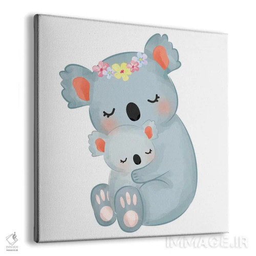 تابلو مادر و بچه کوالا II اثر آرت میرانو - نمای پرسپکتیو محصول