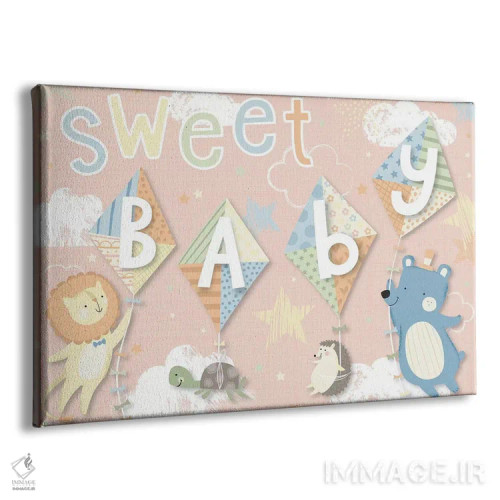 تابلو ماجراجویی بادکنکی کودک IV اثر آرولین ویدرهولد - نمای پرسپکتیو محصول