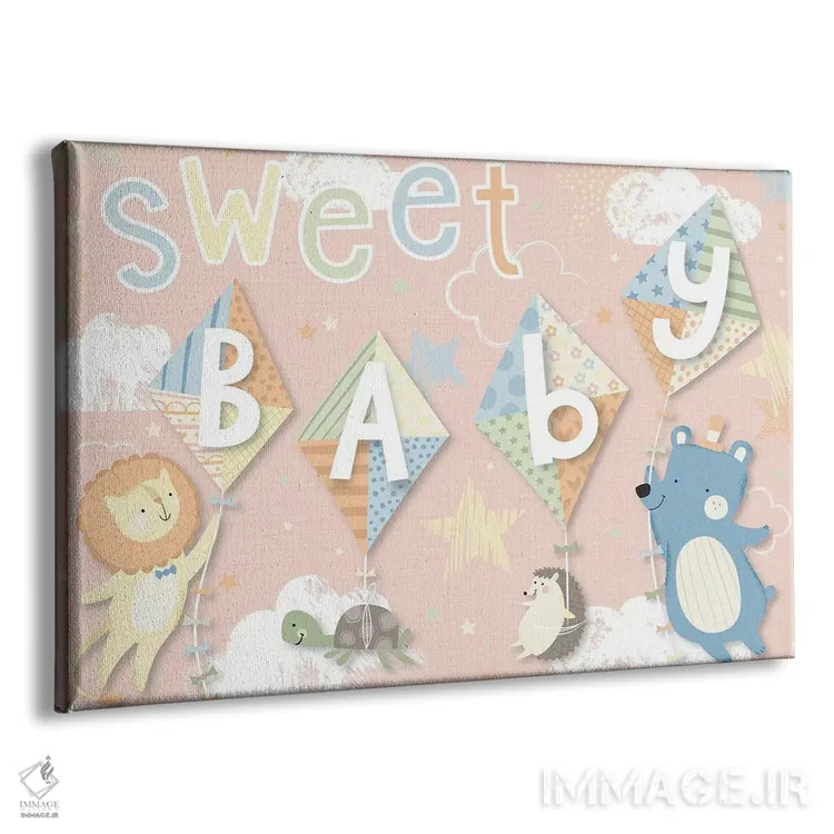 تابلو ماجراجویی بادکنکی کودک IV اثر آرولین ویدرهولد - نمای پرسپکتیو محصول