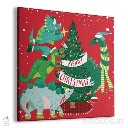 تابلو کریسمس مبارک اثر آرولین ویدرهولد - نمای پرسپکتیو محصول